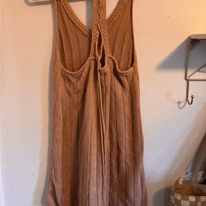 American Eagle Outfitters Beige Knit Top